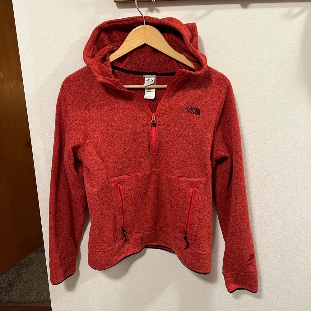 Northface quarter zip hoodie